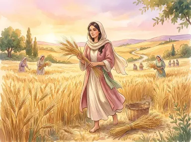 Ruth Gleans in Hope